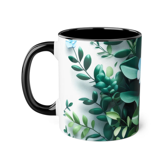 Geometric Floral Coffee Mug
