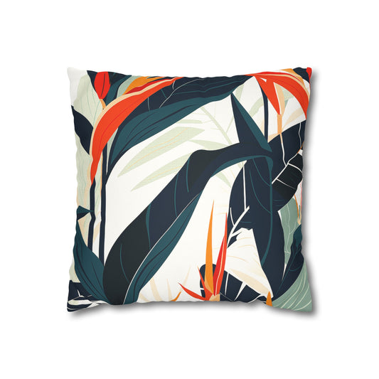Tropical - Faux Suede Pillowcase