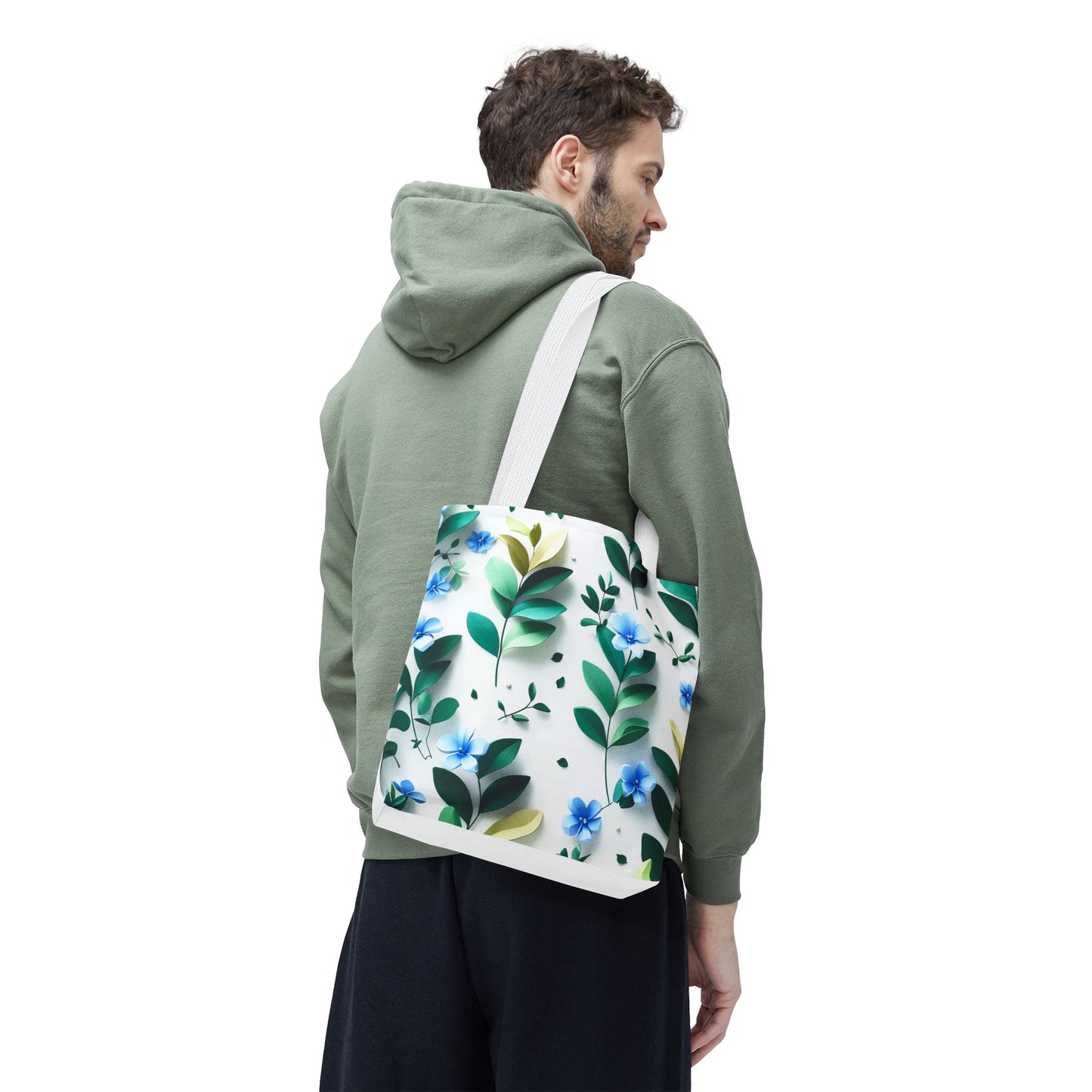 Floral Tote Bag, Eco-Friendly