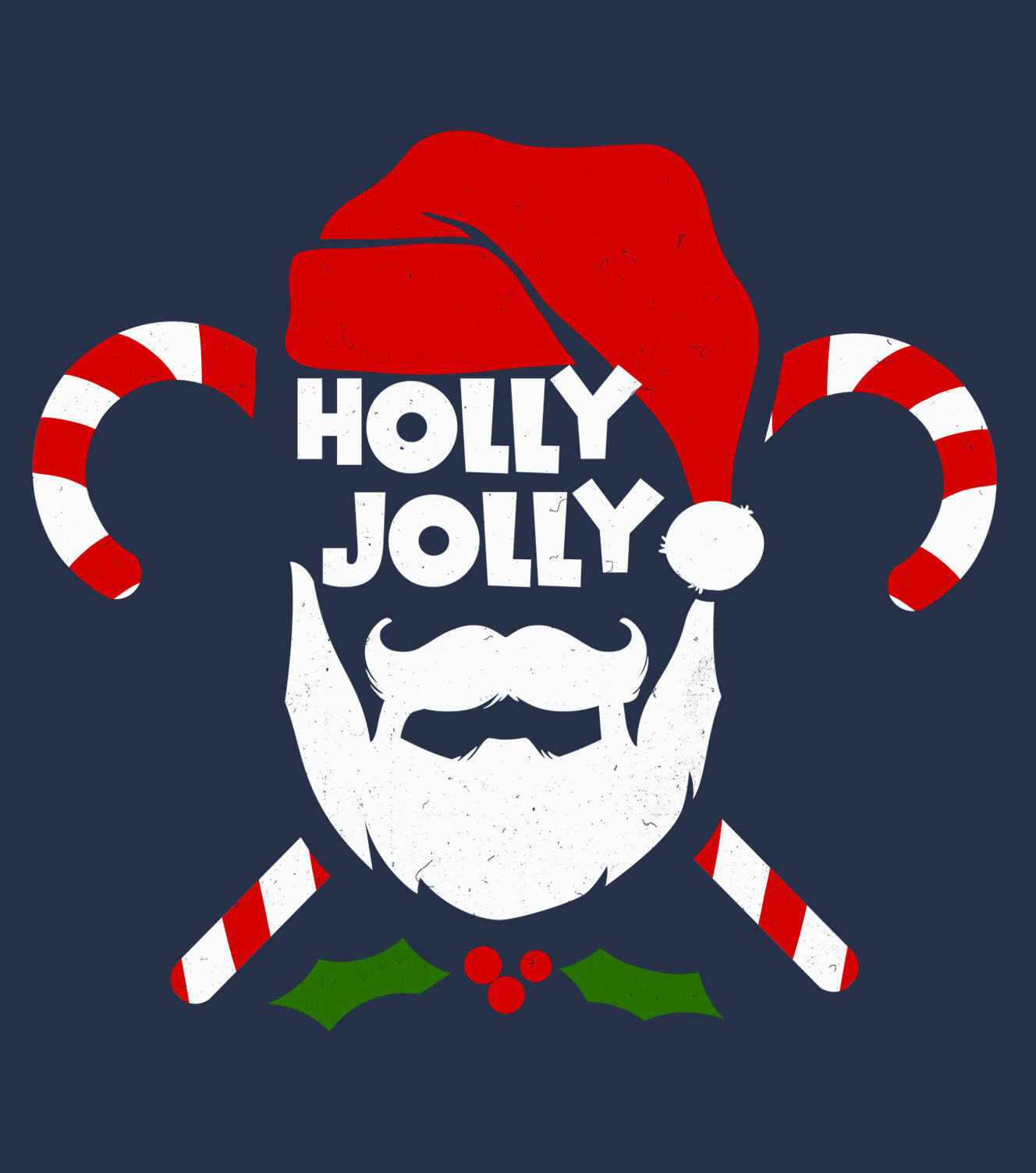 Cozy Unisex Christmas hoodie details with warm fleece and festive Holly Jolly print  BimBangDesign